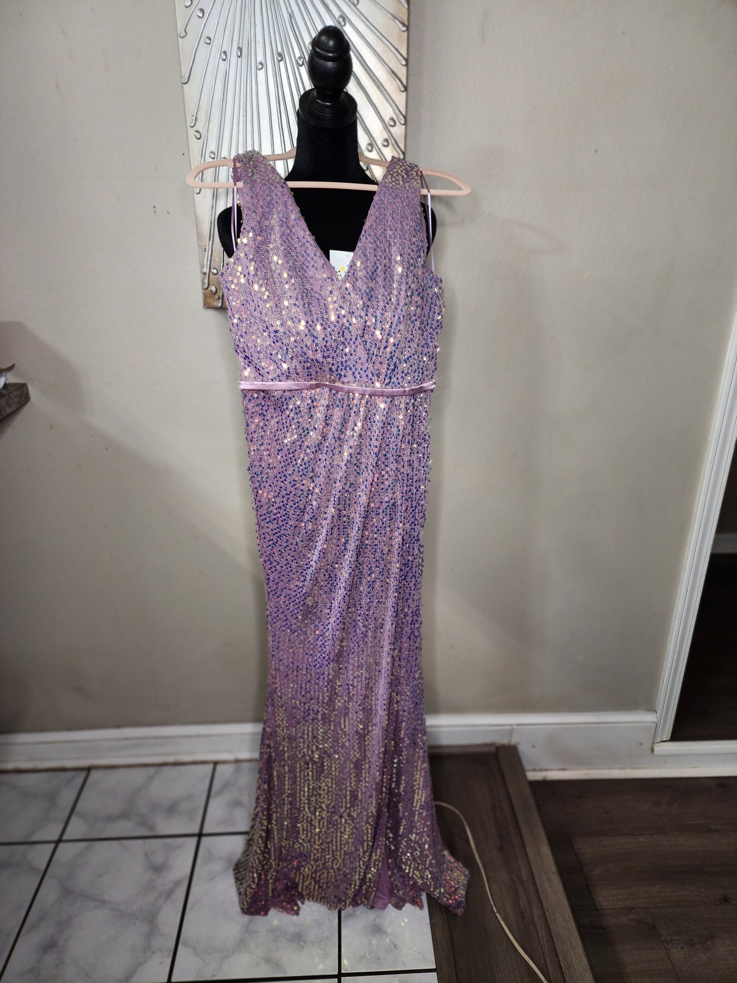 Maniju Pink Iridescent Formal