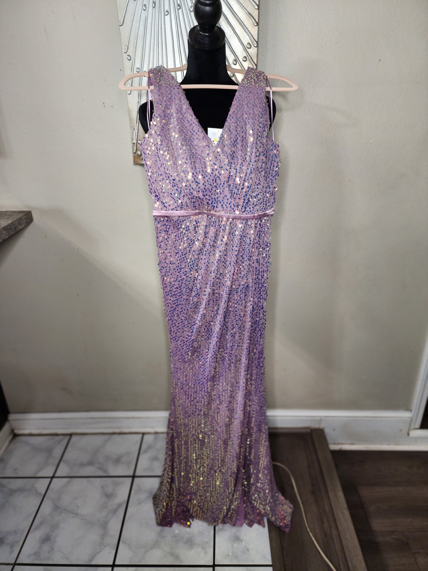 Maniju Pink Iridescent Formal