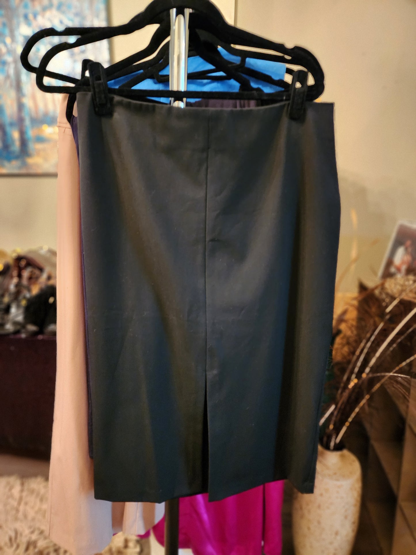 New York & Co. Super Stretch Pencil Skirt with Front Split