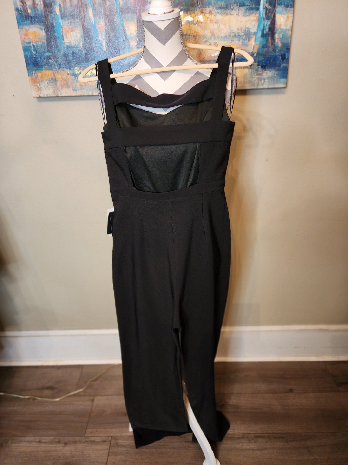 Lotus Threads NY Black Jumpsuit with Open Back