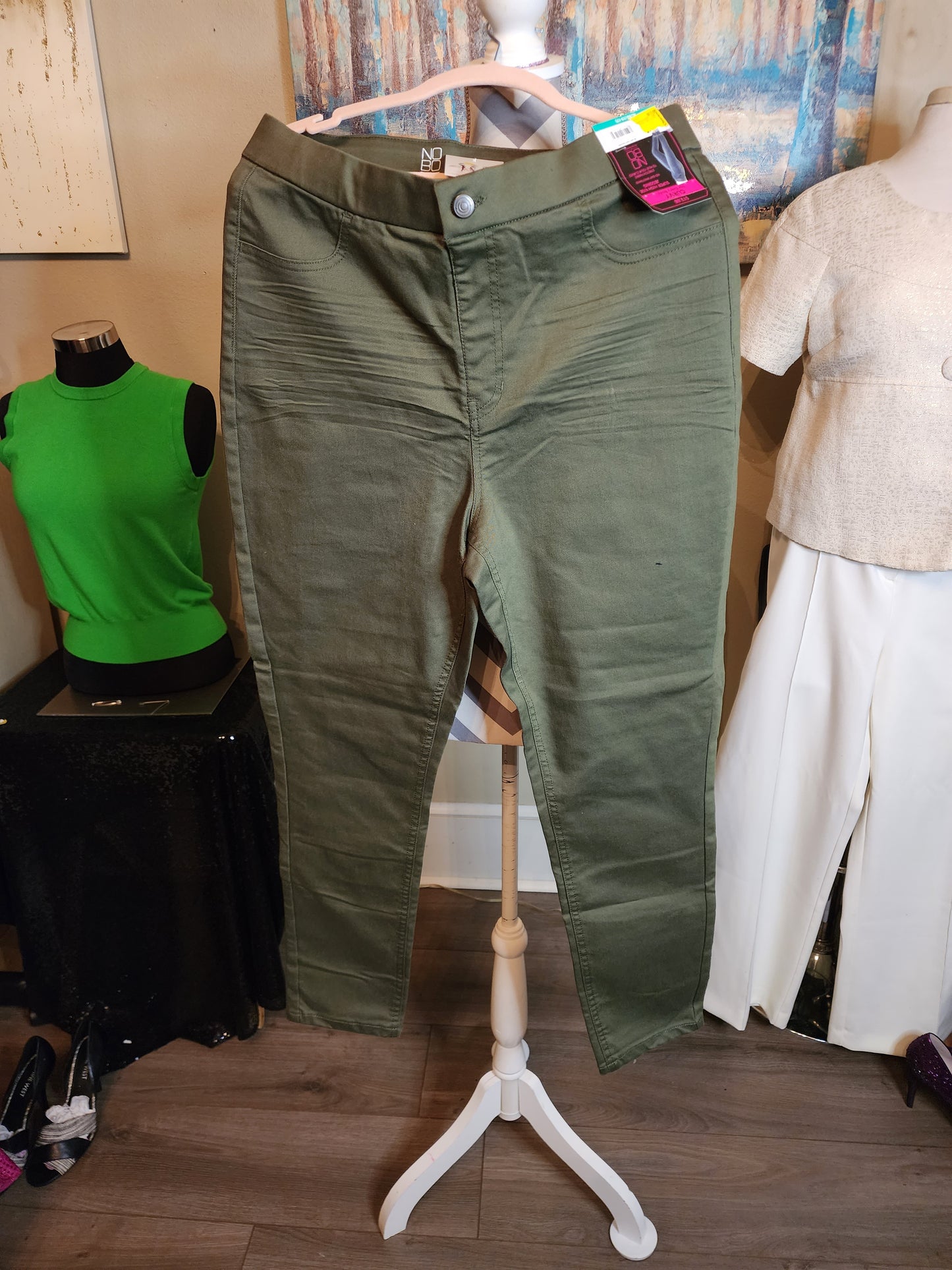No Boundaries Super High Rise Skinny Jeans