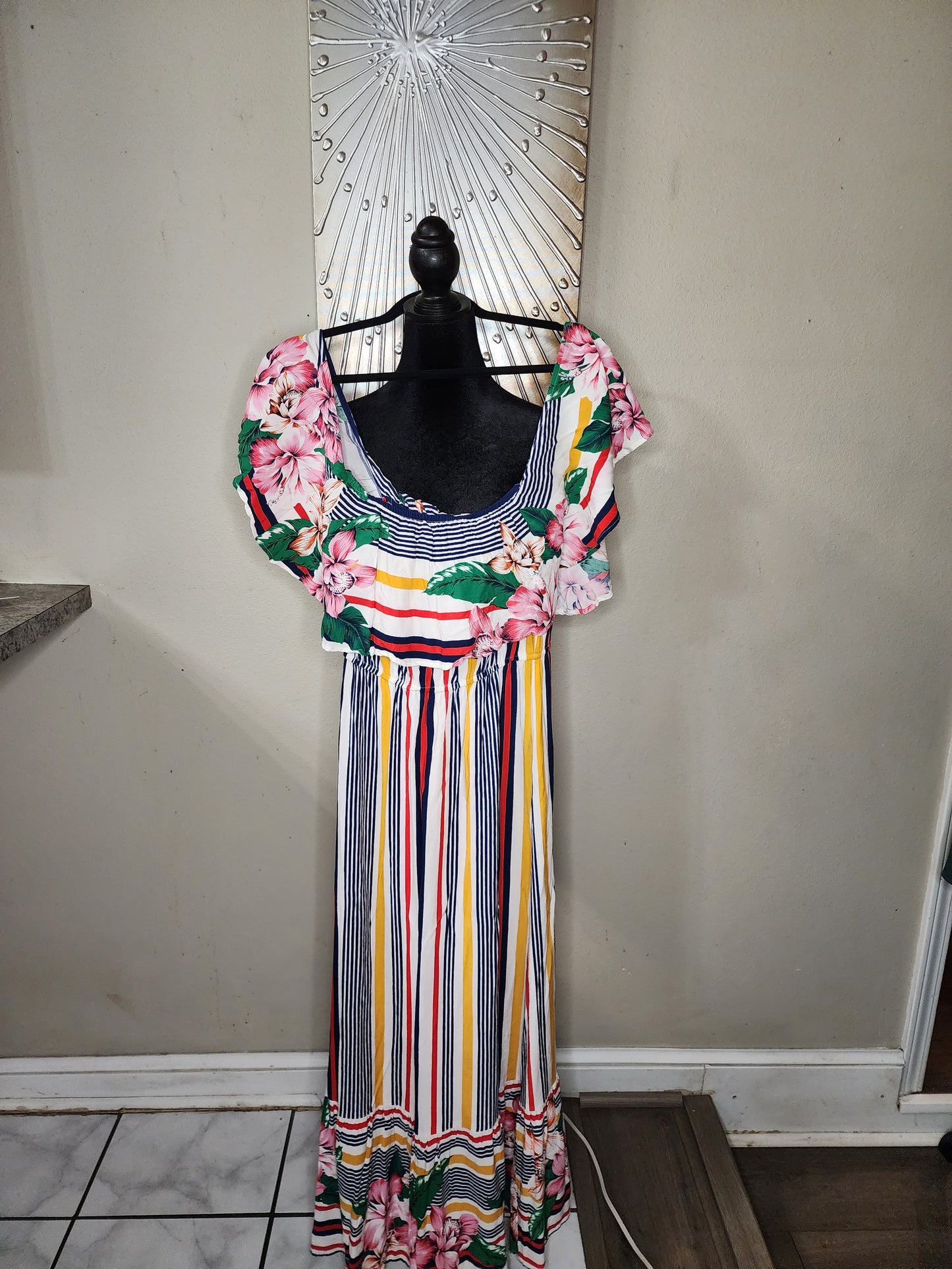 Flying Tomato Stripped Maxi Dress