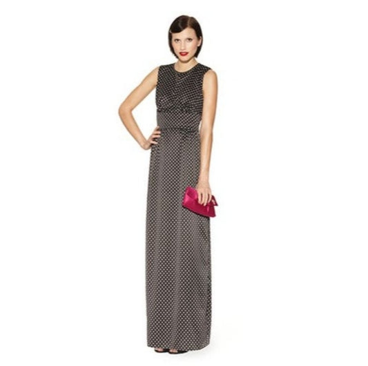 Kate Young for Target Black and White Polka Dot Maxi