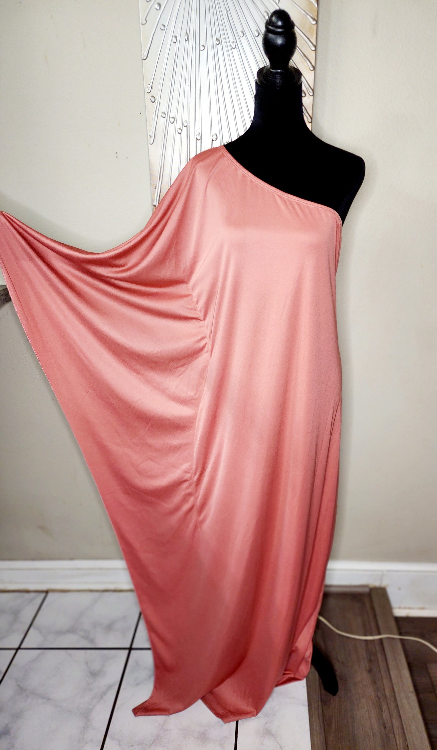 Koh Koh Rose One Shoulder Maxi Dress