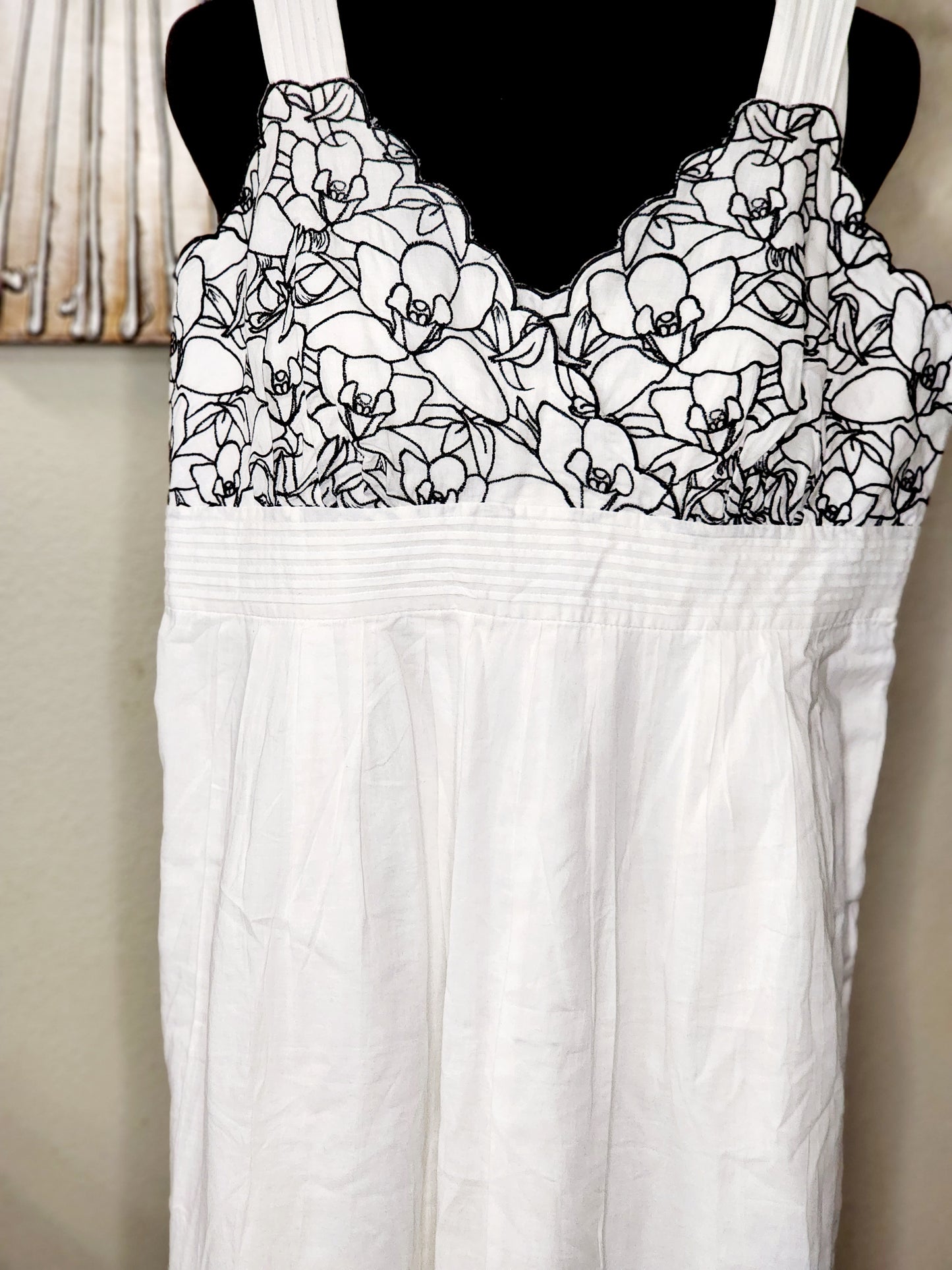 INC International Concepts Black and White Sundress