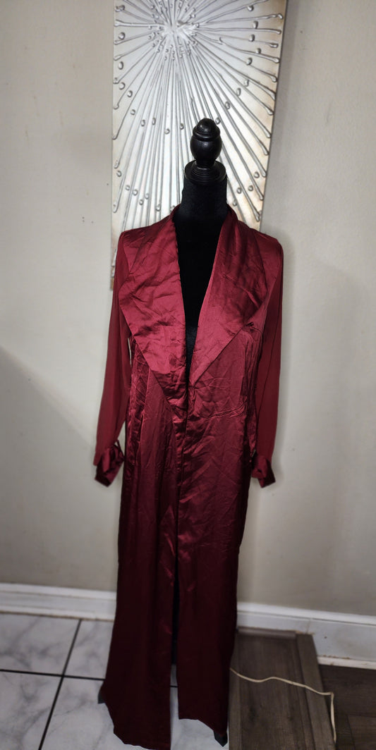 Xtaren Burgundy Duster