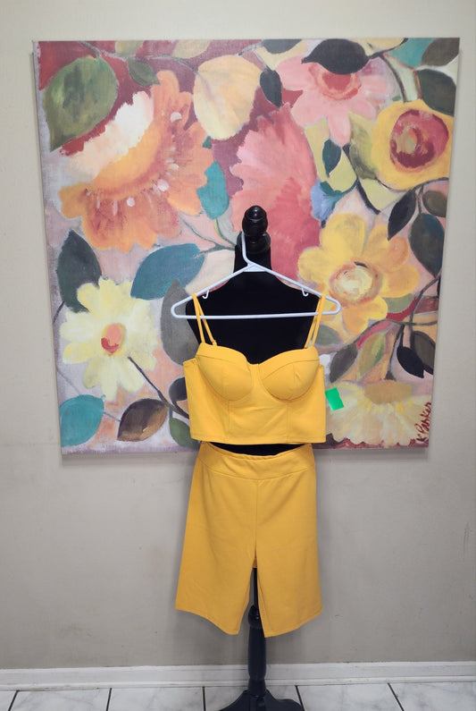 Iris Mustard 2 Pcs Set