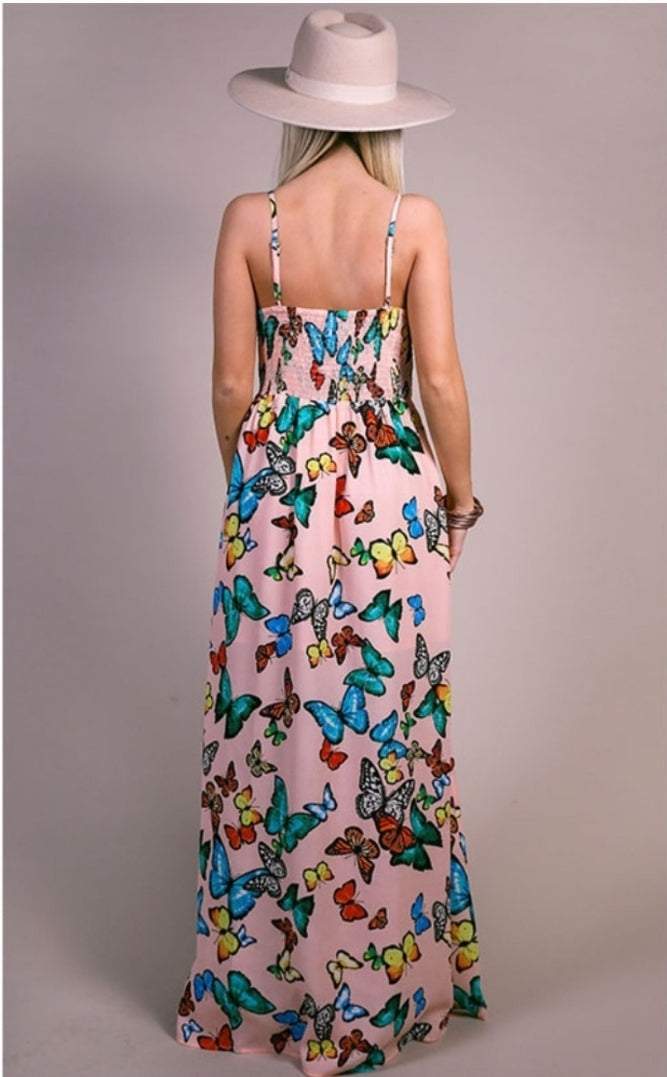 Buddy Love Butterfly Maxi Dress