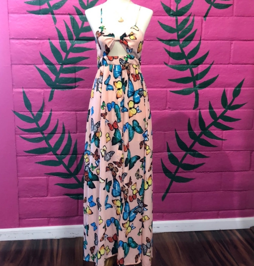 Buddy Love Butterfly Maxi Dress