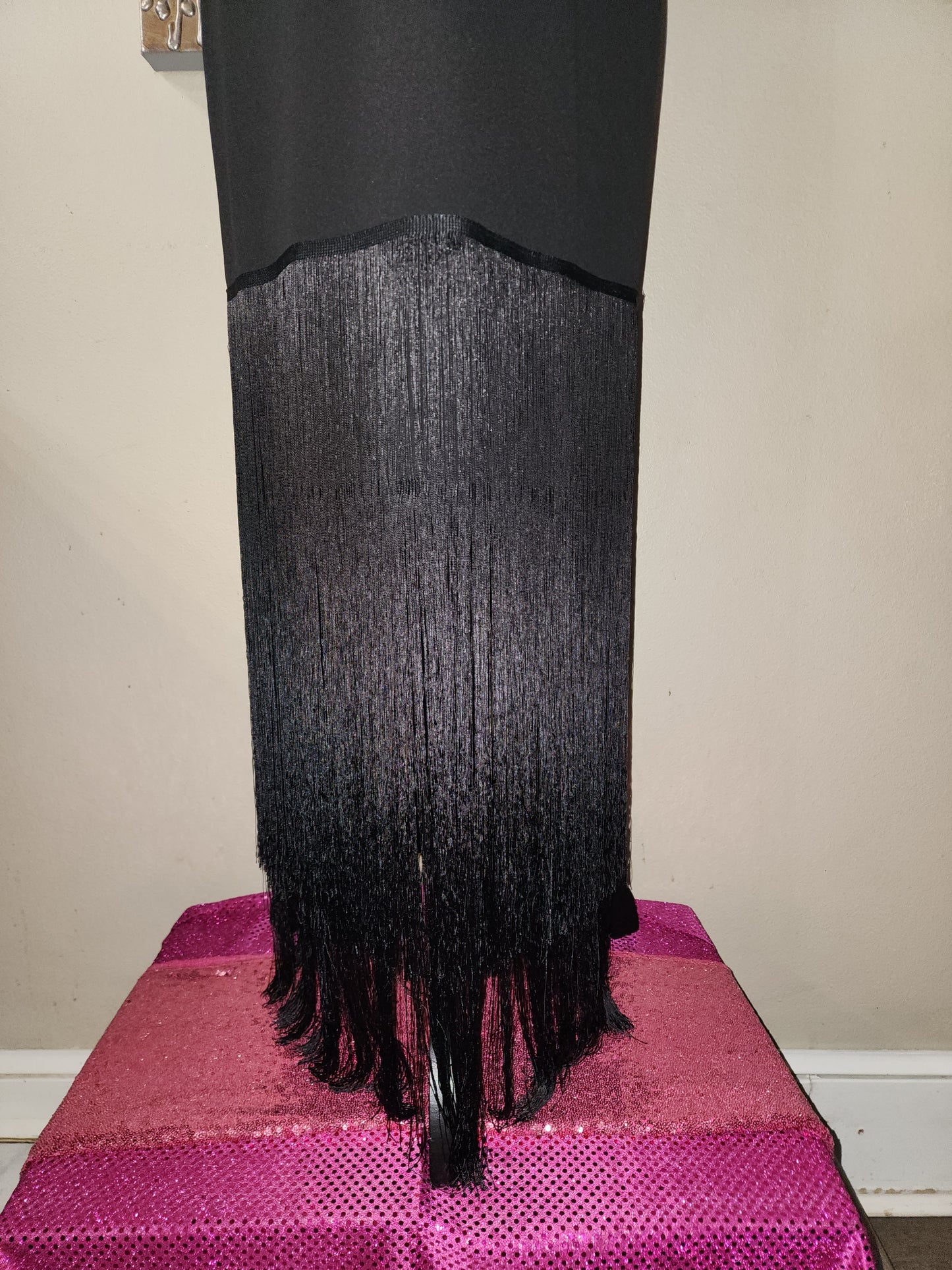 Calvin Klein Cocktail Fringe Dress