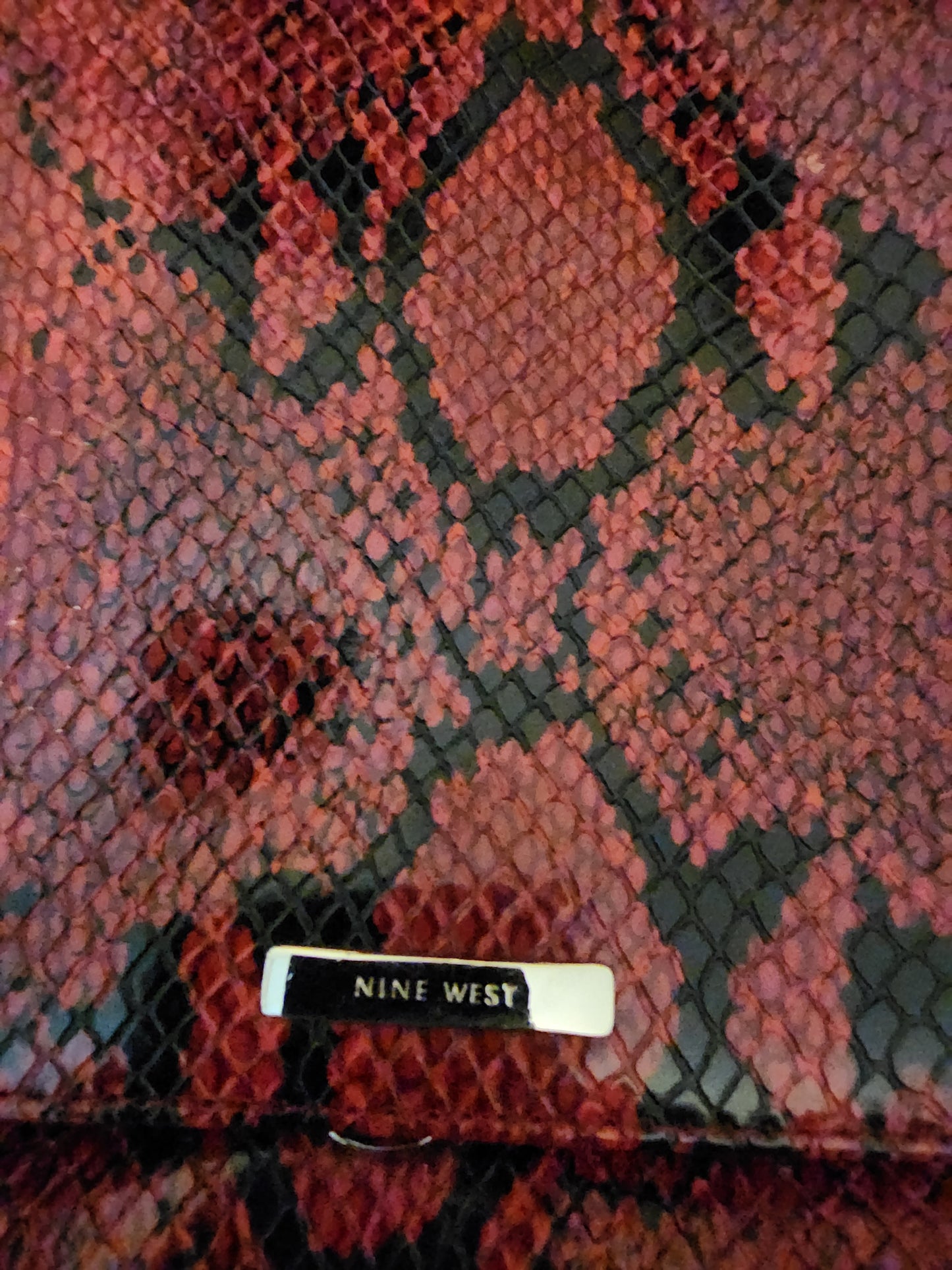 Nine West Snake Skin Purse-FREE
