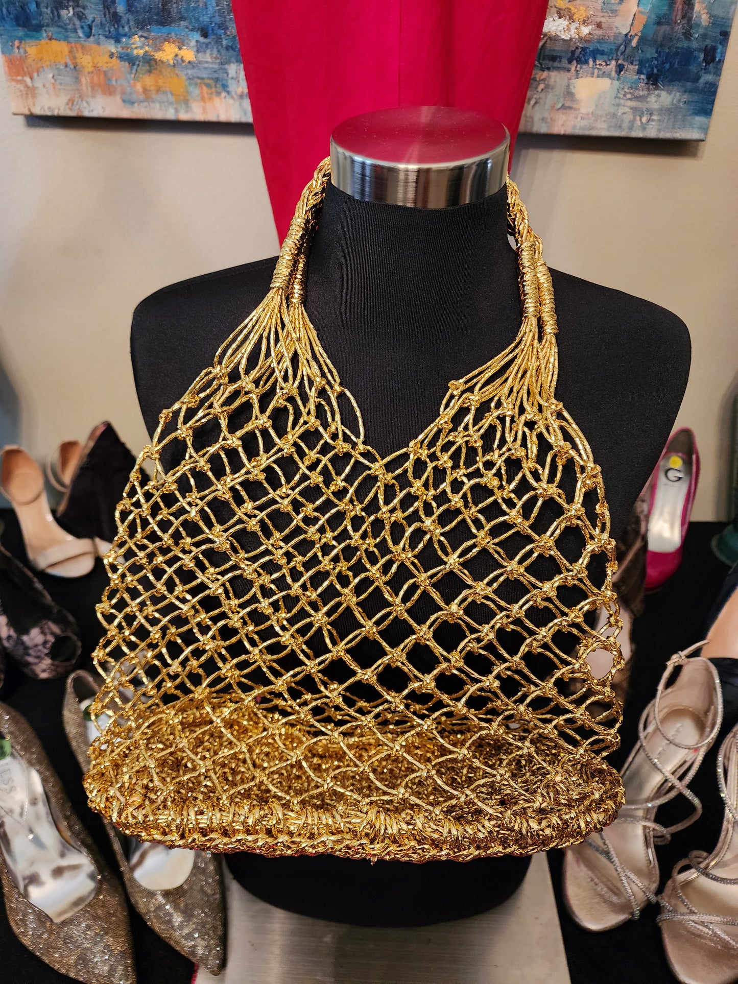 Gold Net Purse-FREE