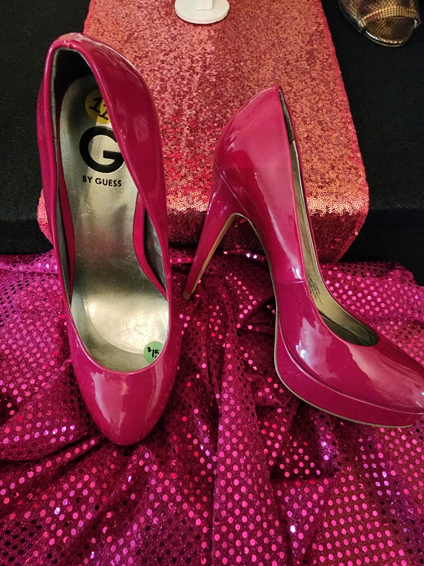 G by Guess Magenta Pump