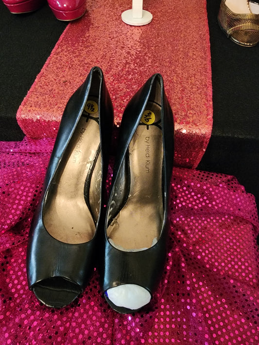 Heidi Klum Peep Toe Pump