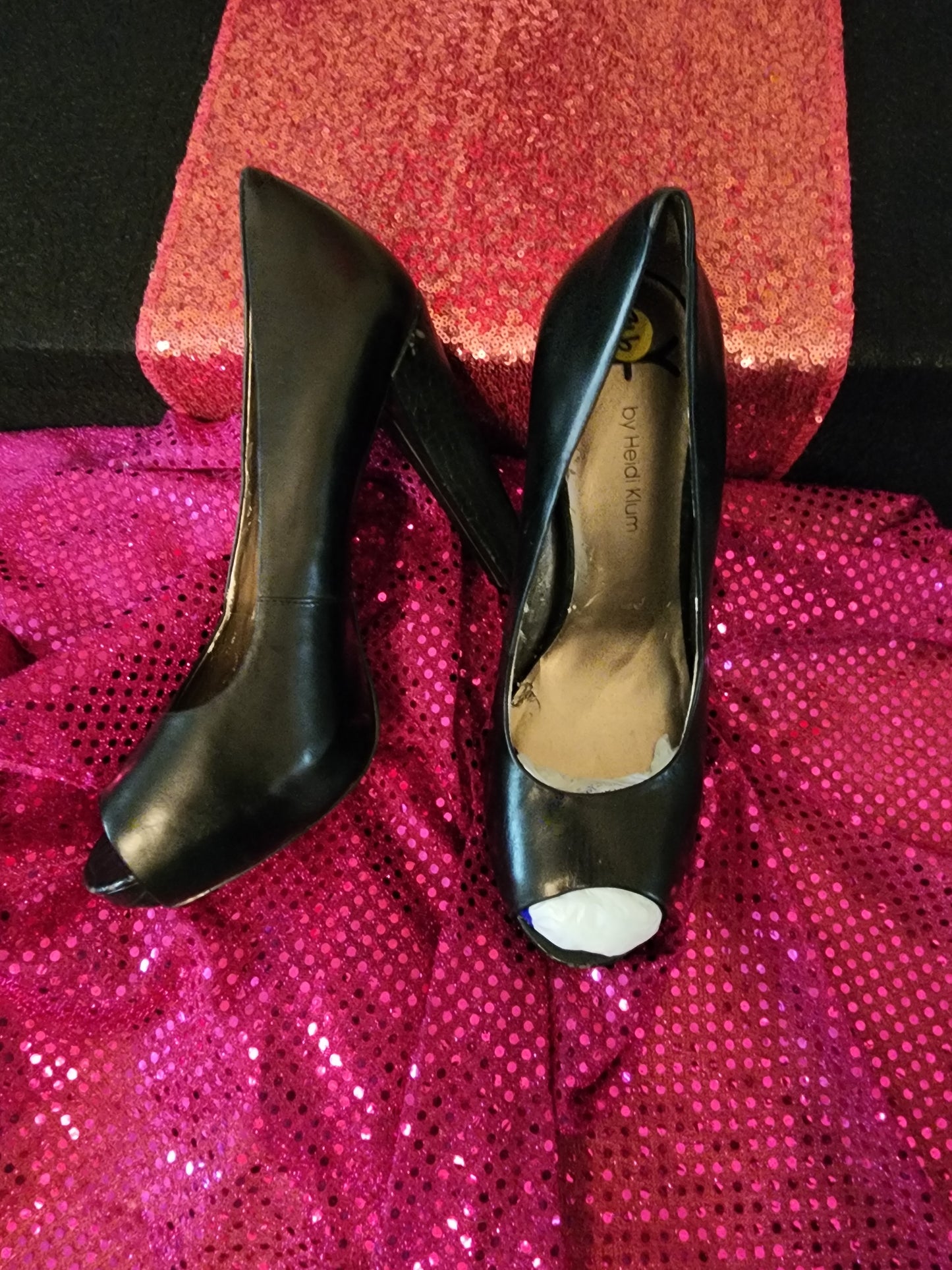 Heidi Klum Peep Toe Pump