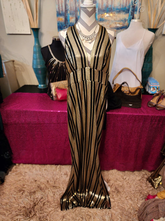 Stay In Your Lane Halter Sequin Maxi Dress