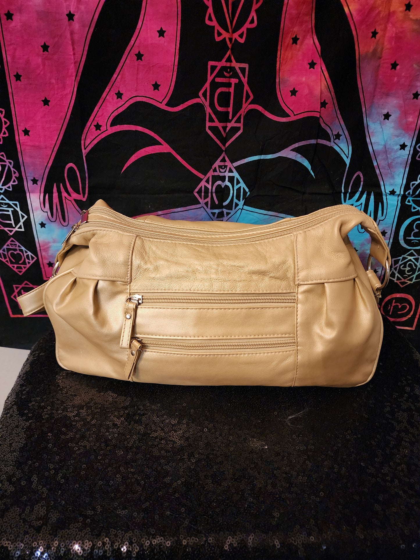 Light Gold Genuine Leather Purse