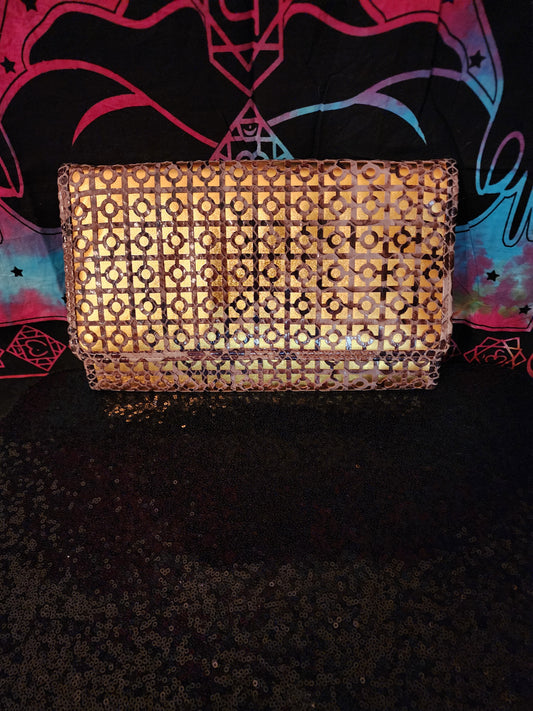 Snakeskin Clutch Handbag