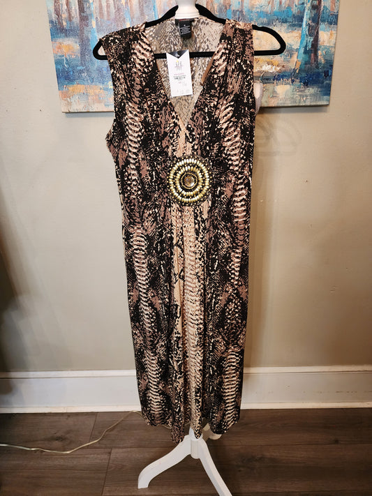 JM Studio by John Meyer Snake Print Dress