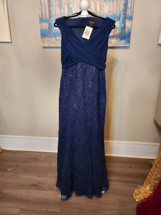 Ig Nite Navy Formal with Sequin and Mermaid Style