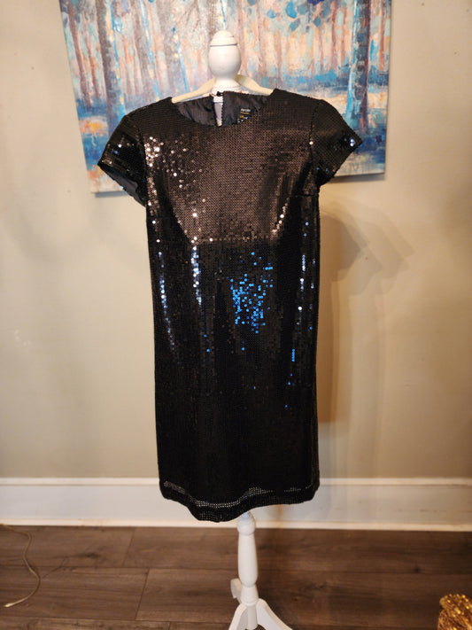 Black A-line Dress