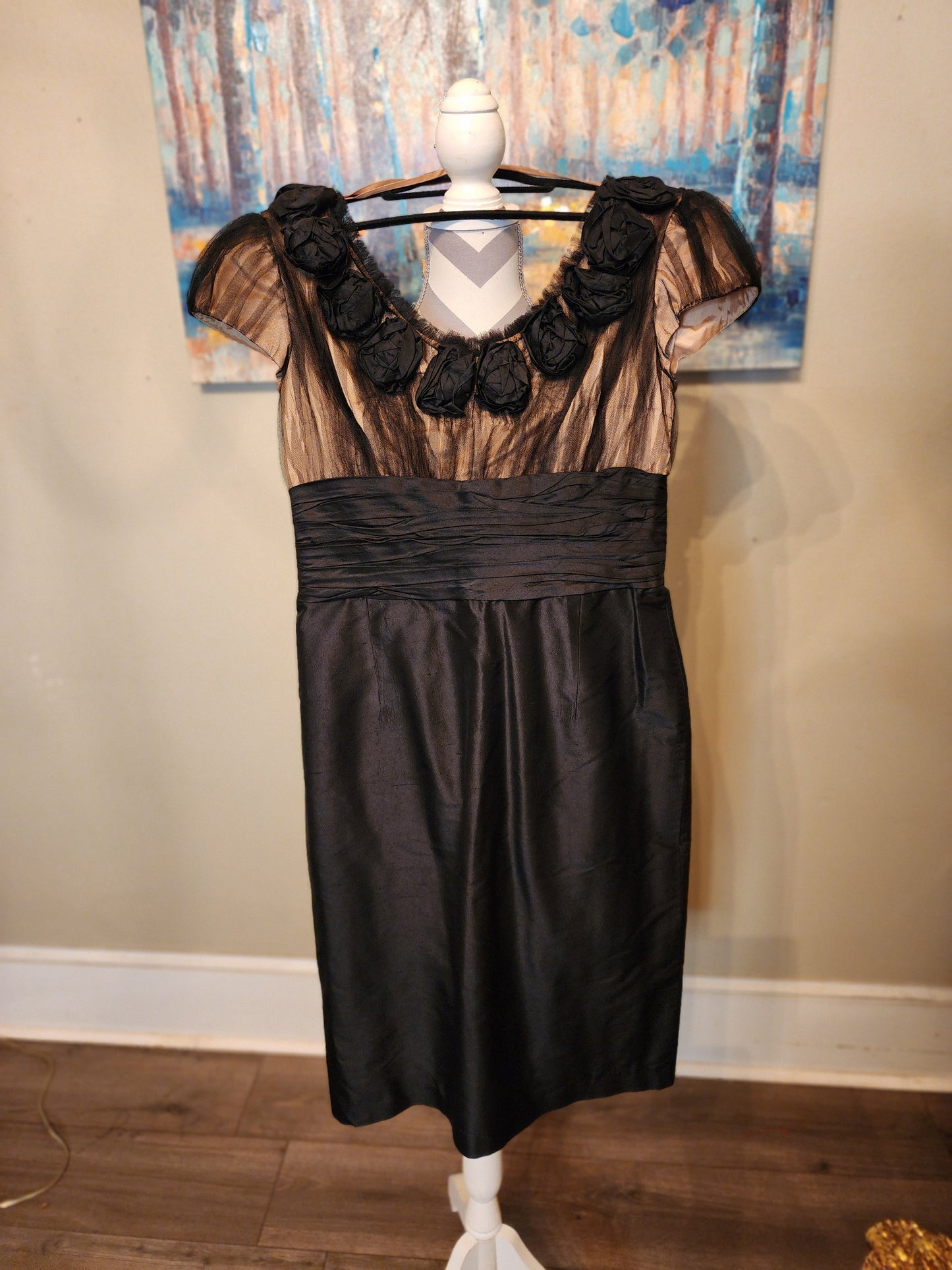 Shani Black Semi-Formal w/Rosettes