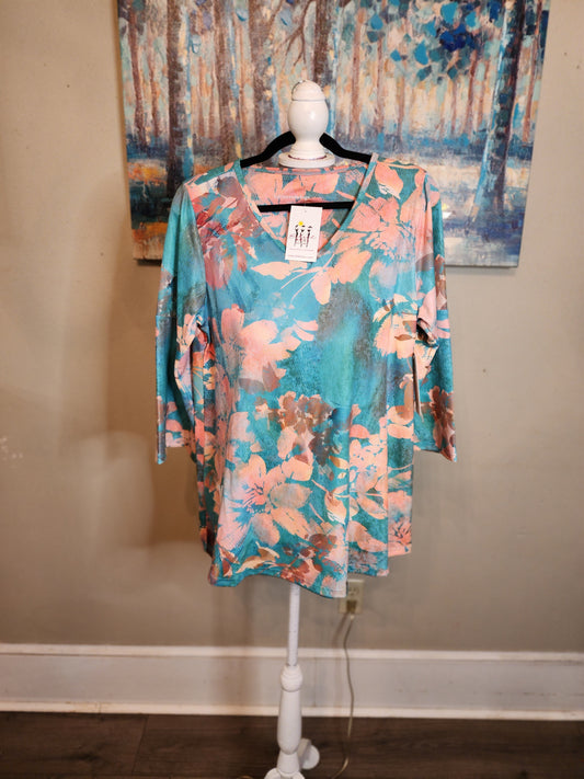 Maile Tunic Multi Floral