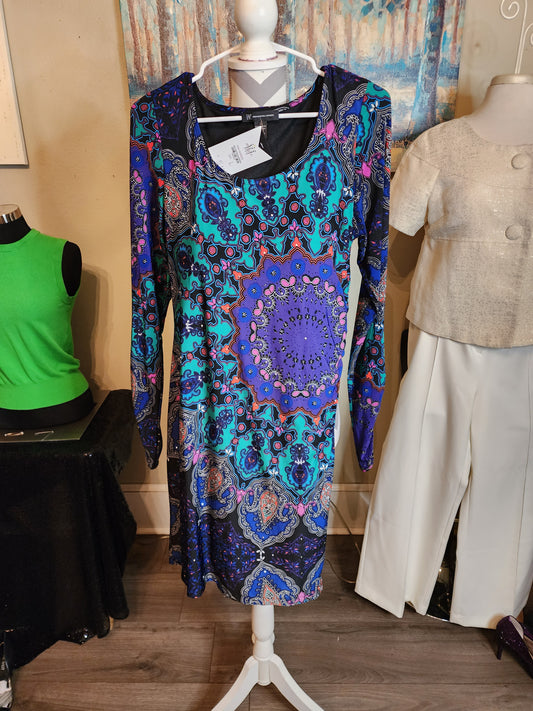 INC International Concepts Print Dress