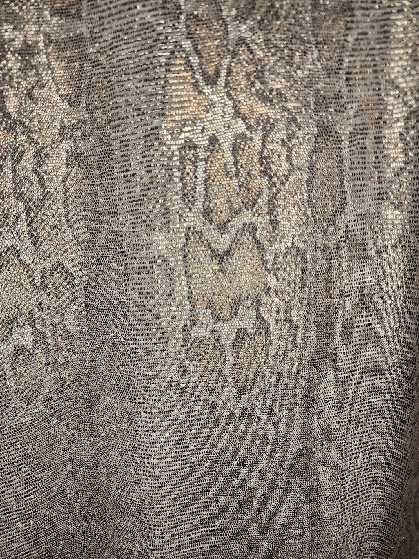 L & B Lucky and Blessed Snakeskin Print Tunic or Swing Dress