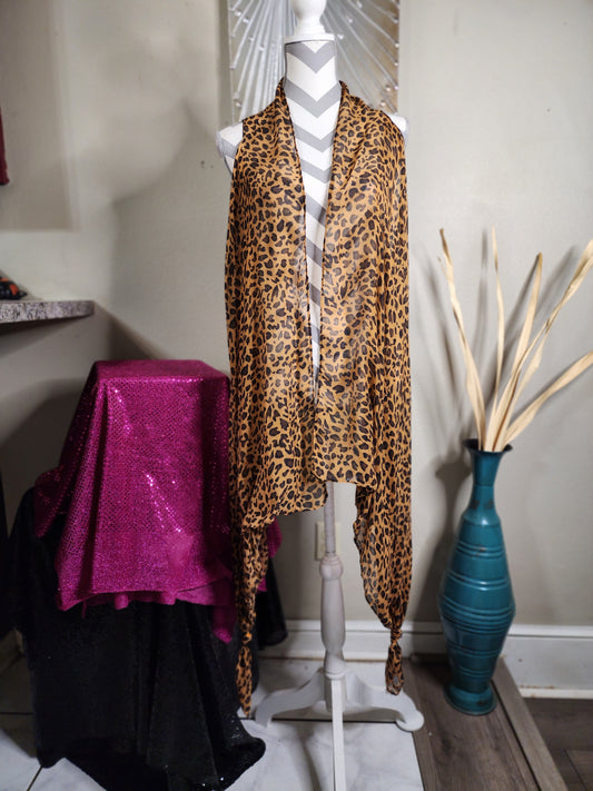 Leopard Print Cardigan