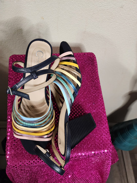 C Comfort Colorful Strappy Sandals