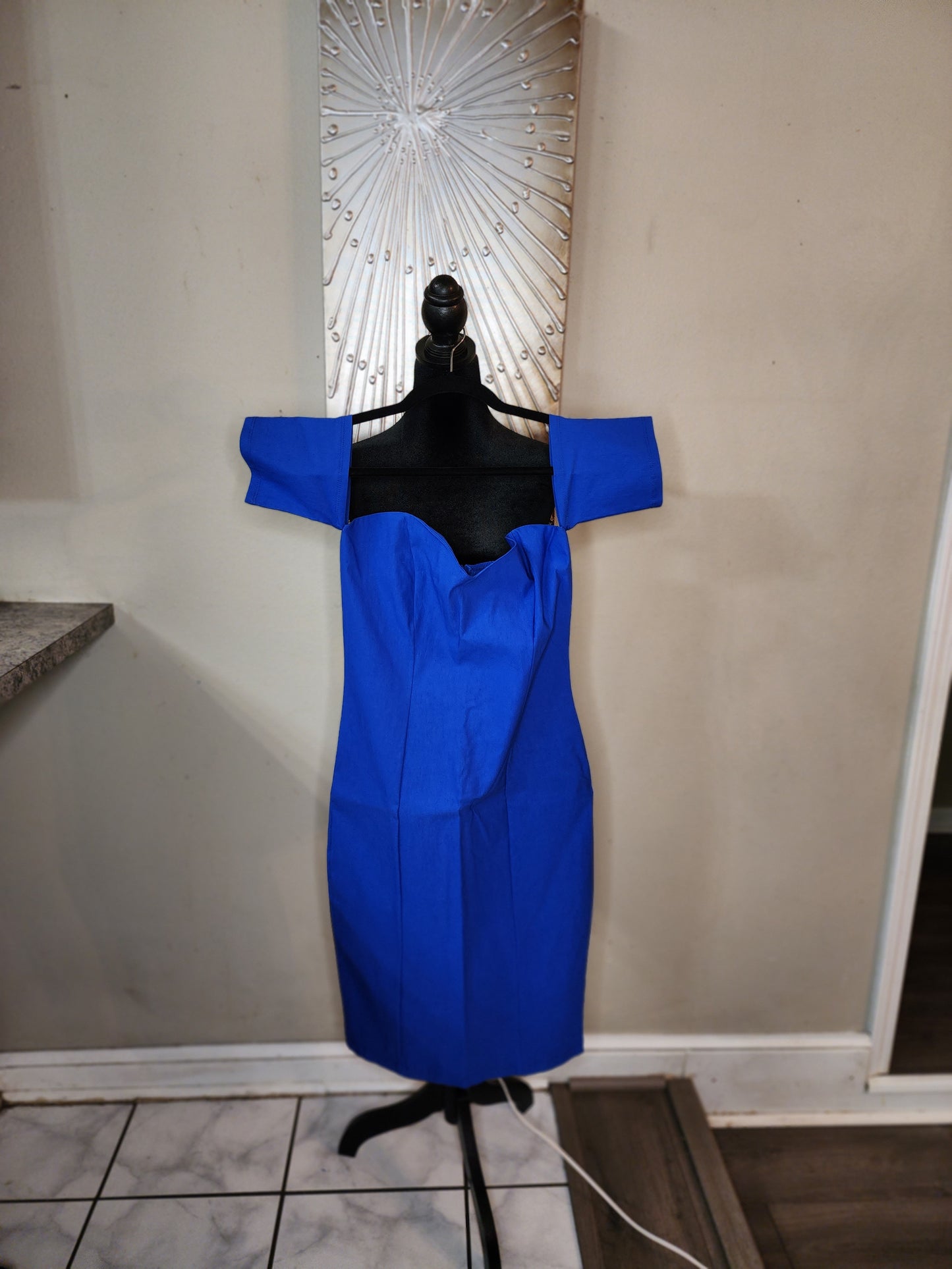 Fashion Nova One in a Million Off Shoulder Royal Dress