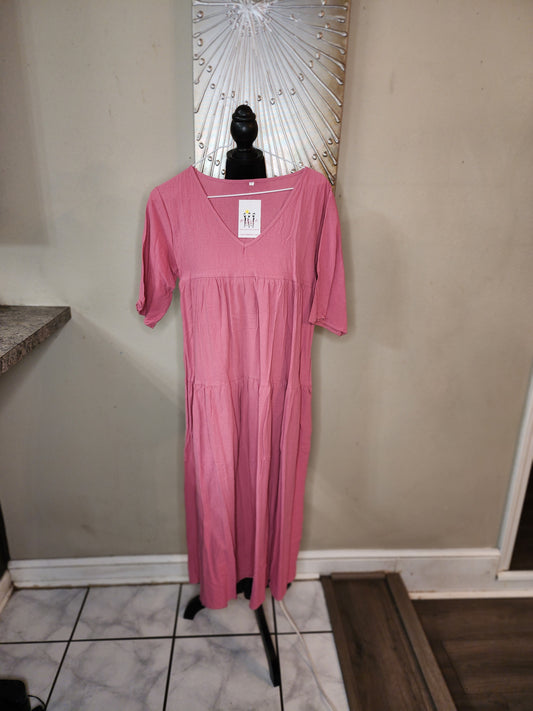 Deep Purple Swing Dress