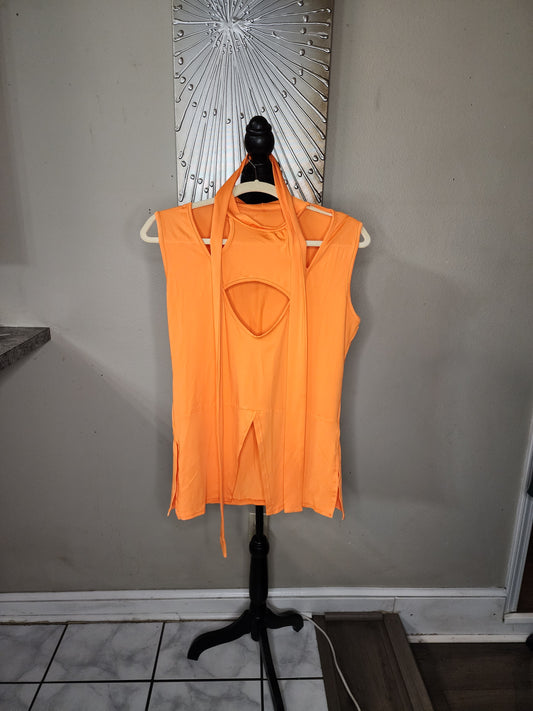 Orange Blouse