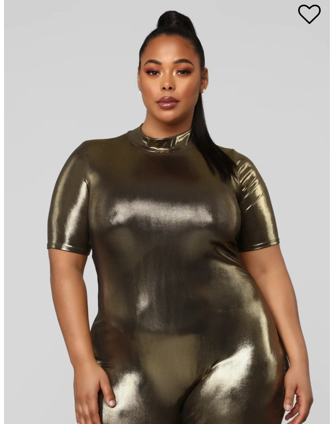 Dripping in Gold Jumpsuit