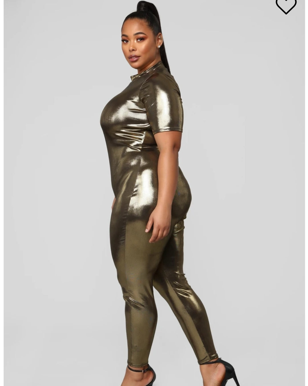 Dripping in Gold Jumpsuit