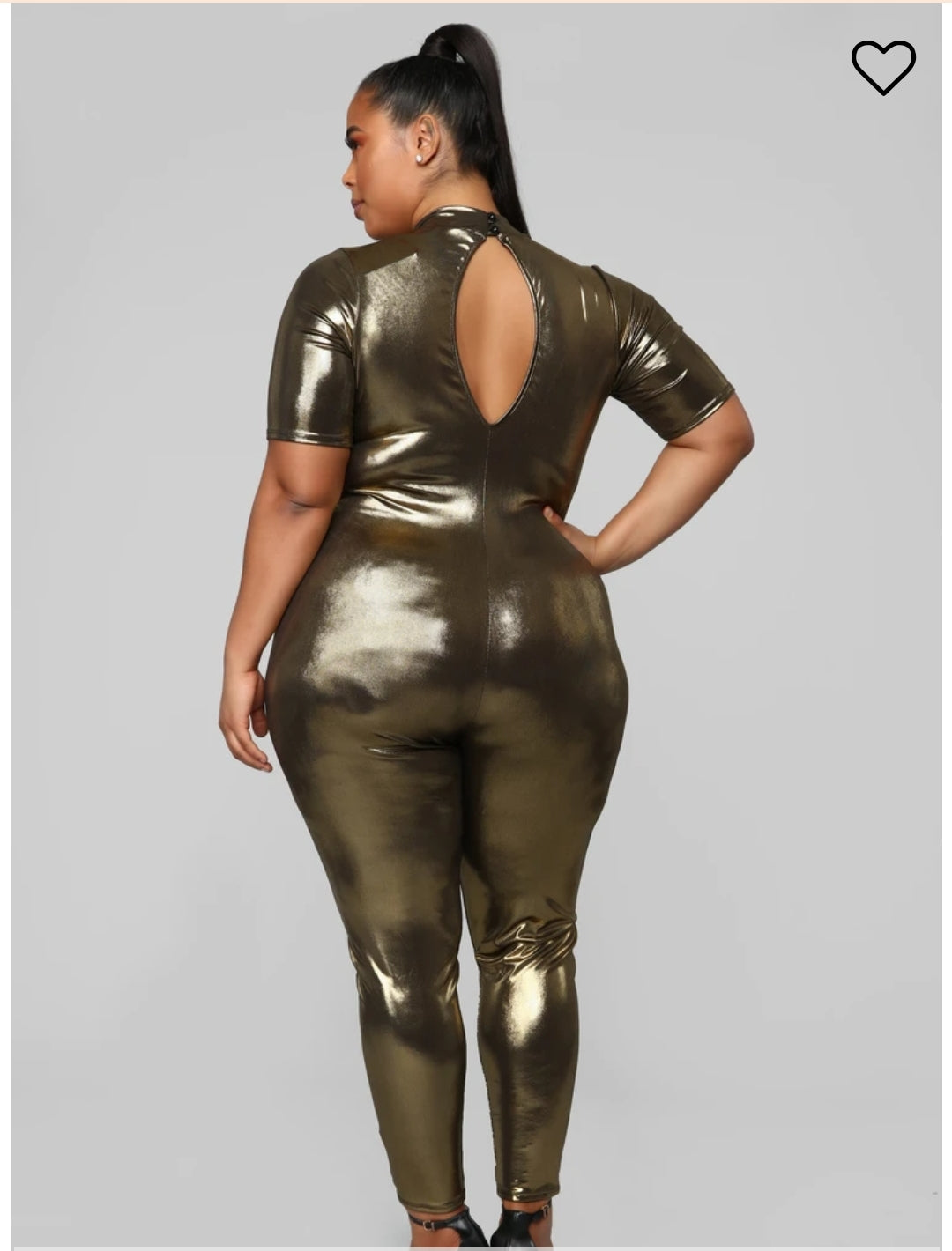 Dripping in Gold Jumpsuit